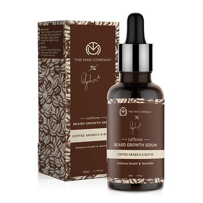The Man Company Caffeine Beard Growth Serum 30 ml - Beard Oil