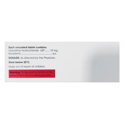 CIPMIDO 10mg Tablet 10's - Hypotension-Vas