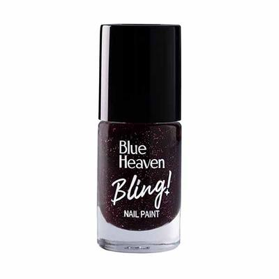 Blue Heaven Bling Nailpaint 710 (Sparkling Wine) 8 ml - Nail Polish