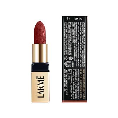 Lakme Rouge Bloom Powder Matte Bullet Brick Bloom 210 4 gm - Lipsticks