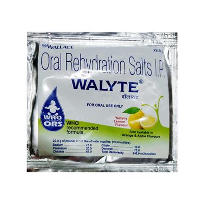WALYTE ORS LEMON FLAVOUR Sachet 22gm - Supplements-Sup