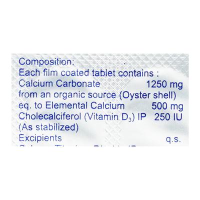 Dailycal 500mg Tablet 15'S - Supplements-Cal