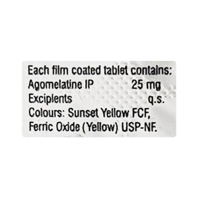 Agoprex 25mg Tablet 10'S - Depression-Ant