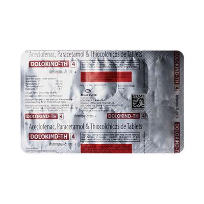 DOLOKIND TH 4 Tablet 10's - Pain relief-Nsa