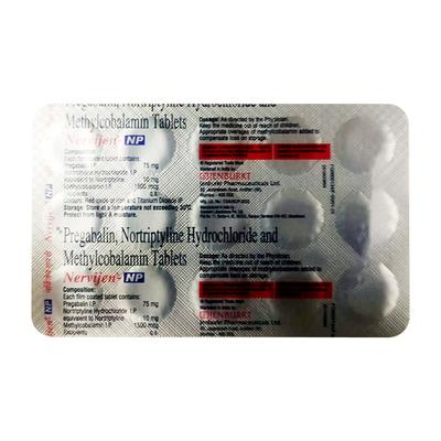 NERVIJEN NP Tablet 15's - Neuropathic Pain-Dru