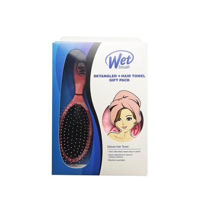 Wet Brush Detangler & Hair Towel Gift Pack 227 gm - Hair Combs