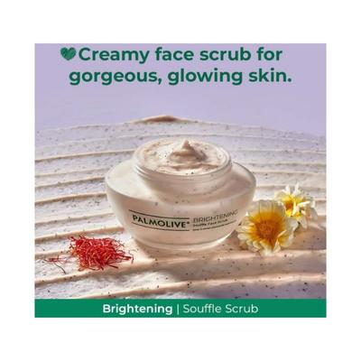 Palmolive Brightening Souffle Face Srub 100 ml - Face Wash & Cleansers