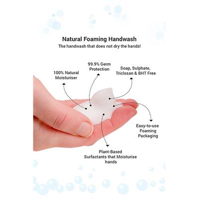BabyChakra Natural Foaming Handwash 200ml - Hand Wash & Soaps