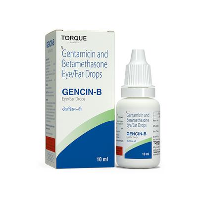 Gencin B Eye/Ear Drops 10ml - Eye Infections-Eaa