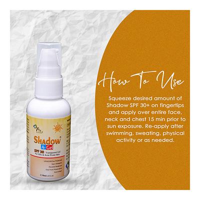 Fixderma Shadow A-Gel SPF 30 Transparent Skin Gel 50 ml - Night Cream