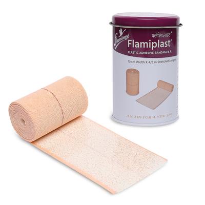 Flamingo Flamiplast Elastic Adhesive Bandage (OC - 2065) (10 cm x 4/6 m) 1's - Bandages