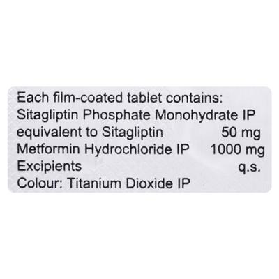 SIGLYN M IR 50/1000 Tablet 10's - Diabetes-Ant