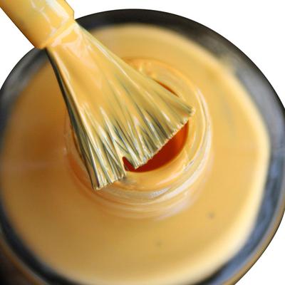 DeBelle Gel Nail Lacquer Yellow Topaz Mustard Yellow Nail Polish 8 ml - Nail Polish
