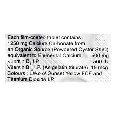 Shelcal HD 12 Tablet 15'S - Supplements-Cal