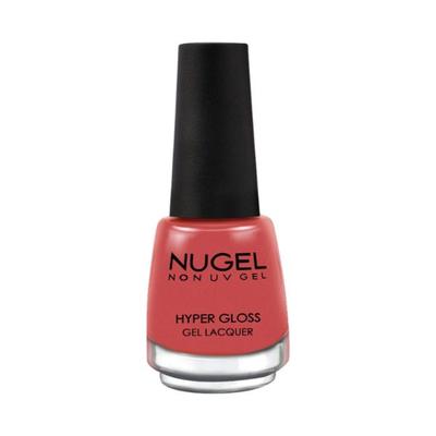 Nugel DUSTY BRICK 19 Non Uv Gel Hyper Gloss Nail Enamel 13 ml - Nail Polish