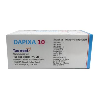 DAPIXA 10 Tablet 10's - Diabetes-Ant