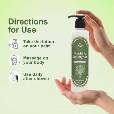 UXR Bath & Body Soothing Lemongrass Body Lotion 200 ml - Lotions & Creams