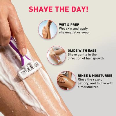 Sirona Smooth Shave disposable Razor 5's - Shaving & Hair Removal