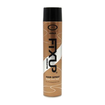 Fashion Colour Hair Spray Fixup Keratin Super Firm Hold 400 ml - Hair Sprays & Mists
