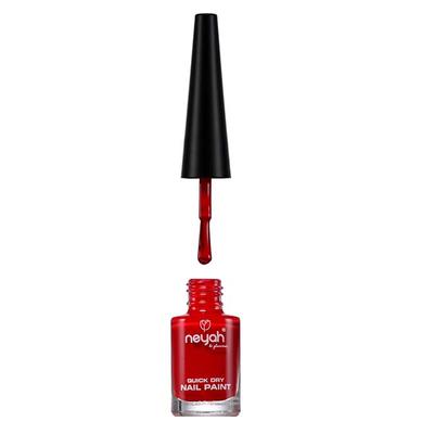 Neyah Quick Dry Nail Paint Ripe Red 6.5ml - Nail Polish