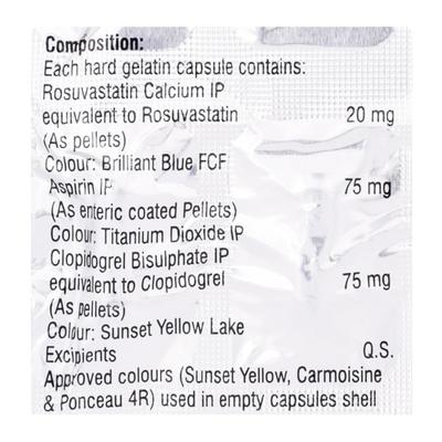 ROSULESS GOLD 20 Capsule 15's - Blood Clot-Ant