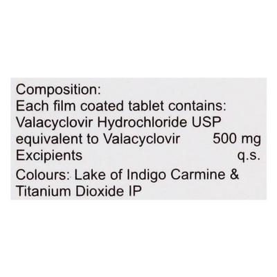 Valanext 500mg Tablet 3'S - Viral infections-Ant