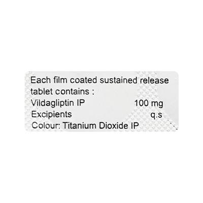 VILDABLIS SR 100 Tablet 10's - Diabetes-Ant