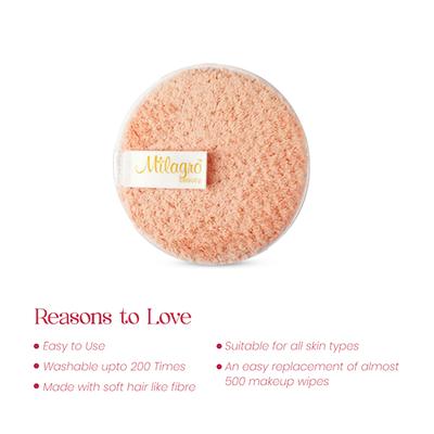 Milagro Beauty Makeup Remover Pad 1's - Make Up Removers