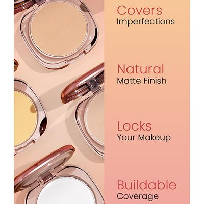 Swiss Beauty Matte & Set Duo Compact-Ivory 10 gm - Compact Powder