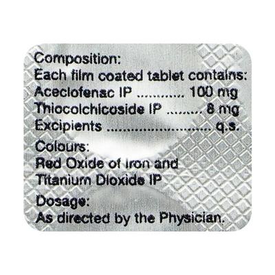 Ibugesic TH 8/100mg Tablet 10'S - Pain relief-Nsa