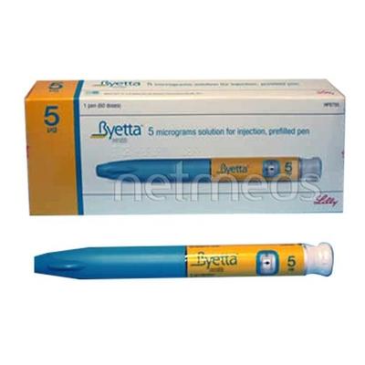 Byetta 5mcg prefilled pen 1's - Diabetes-Ant
