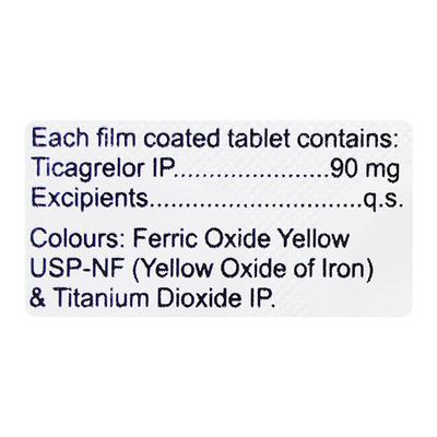 TICAVIC 90mg Tablet 10's - Blood Clot-Ant