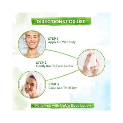 Mamaearth CoCo Nourishing Bathing Soap with Coffee & Cocoa 75g 5's - Soaps