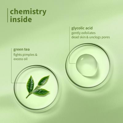 Plum Green Tea Pore Cleansing Face Wash - Acne Face Wash, Oily Skin Face Wash for Women & Men 100 ml - Face Wash & Cleansers