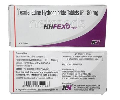 Hhfexo 180mg Tablet 10'S - Allergies-Ant