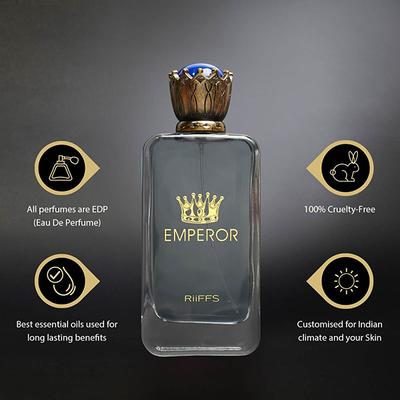 RiiFFS Emperor Eau De Parfum for Men 100 ml - Men Perfumes (Edt/Edp)