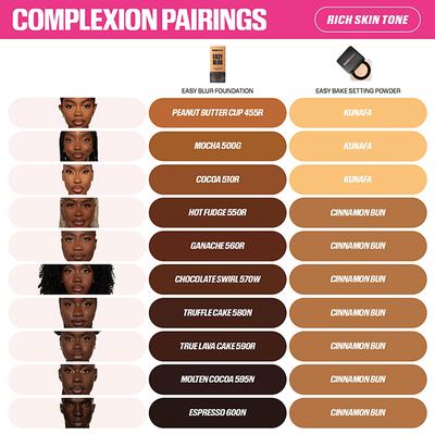 Huda Beauty Easy Blur Foundation Mini Mocha 500G 10 ml - Foundation