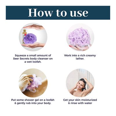 Seer Secrets Hydrating Soy Milk Enzyme Body Cleanser - Smoky Rose Geranium 200 ml - Lotions & Creams