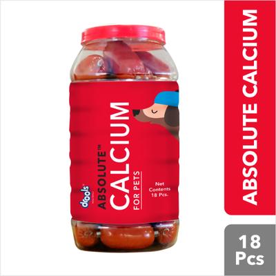 Drools Absolute Calcium Sausage Dog Supplement (Jar) 18's - Petfood