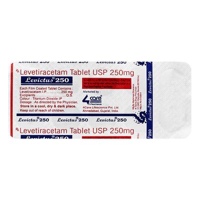 LEVICTUS 250 Tablet 10's - Epilepsy/Convulsion-Ant