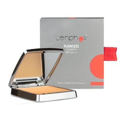 Lenphor Flawless Compact Honey 04 13 Gm - Compact Powder