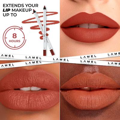 Lamel Long Lasting Gel Lip Liner 413 Chilli 1.7 gm - Lip Liners