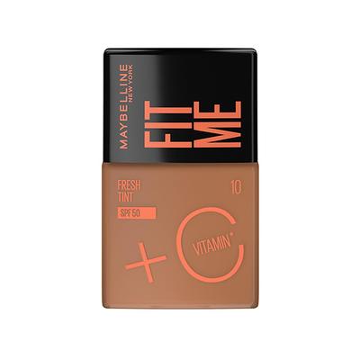 Maybelline New York Fit Me Fresh Tint with SPF 50 and Vitamin C, Shade 10 30 ml - Foundation