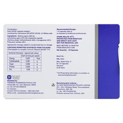 VIZYLAC GG Capsule 10's - Supplements-Sup