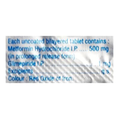 Glyciphage G1 Tablet 10'S - Diabetes-Ant