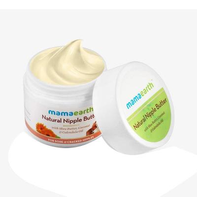 Mamaearth Nipple Butter For Sore & Cracked Nipples 50 ml - Breast Care Creams