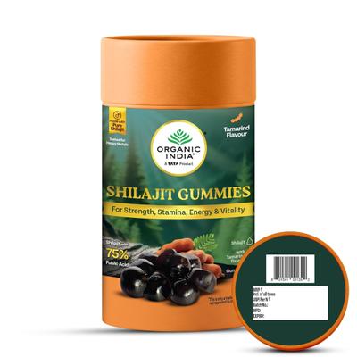 Organic India Shilajit Gummies - Tamarind 60's - Speciality Medicines