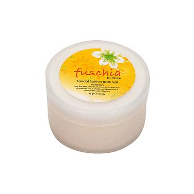 Fuschia Bath Salt - Sandal Saffron 50 gm - Bath Salts