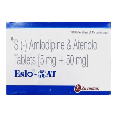 ESLO 5 AT Tablet 15's - Hypertension-Cal