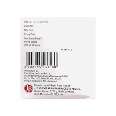 CILACAR TM 50 Tablet 15's - Hypertension-Ana